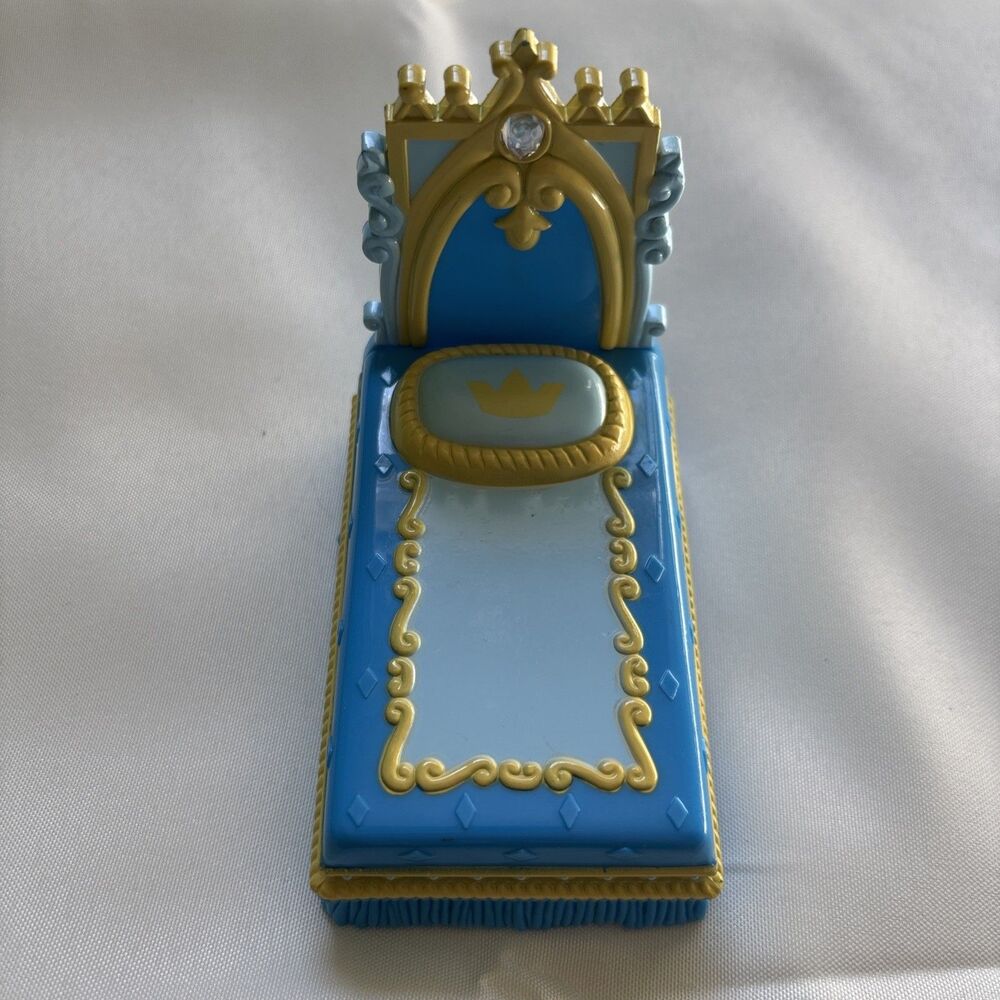 Polly Pocket Disney Cinderella Bedroom Set Replacement 5” Bed